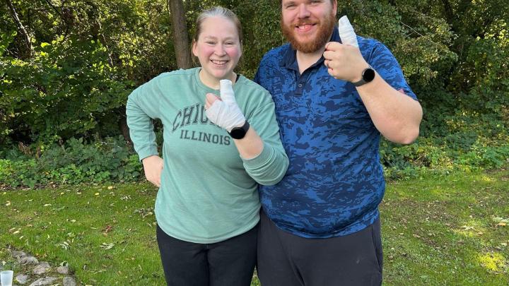 Knivbevis hos voksenspejderne