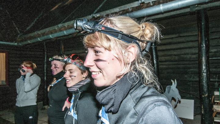 Klanspejdere på natløb