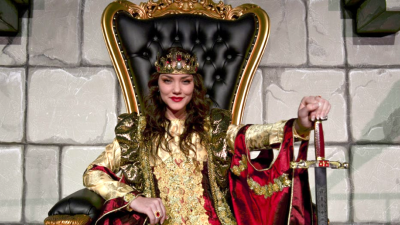 Dronning på trone